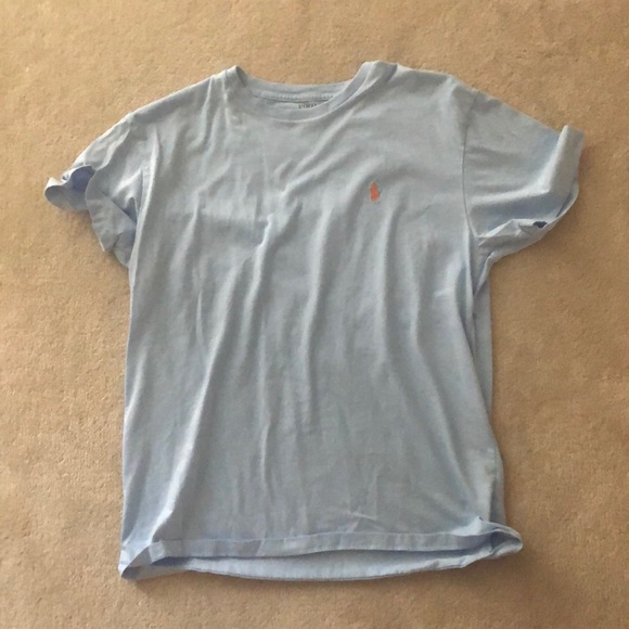 Light blue Polo Ralph Lauren T-shirt - Picture 1 of 4
